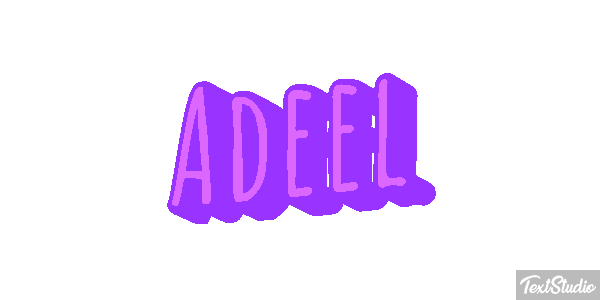 Adeel Text effect