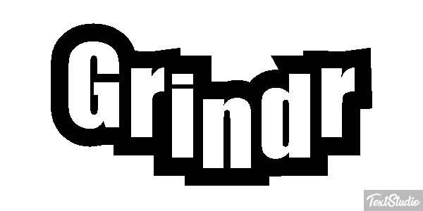 Grindr Effet de texte