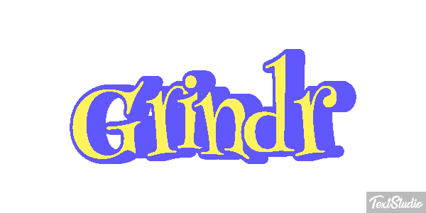 Grindr Effet de texte