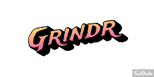 Grindr Effet de texte