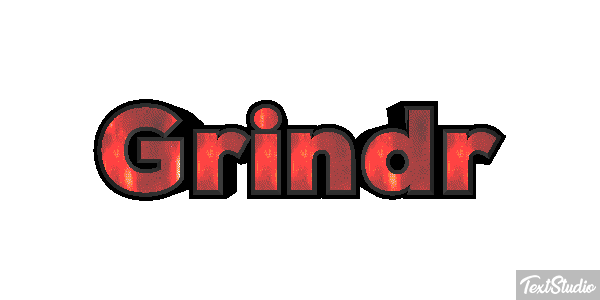 Grindr Effet de texte