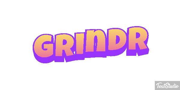 Grindr Effet de texte