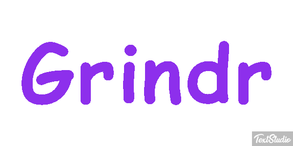 Grindr Effet de texte
