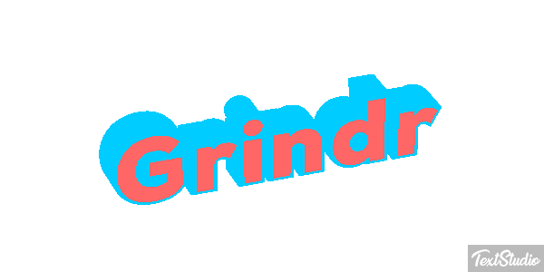 Grindr Effet de texte