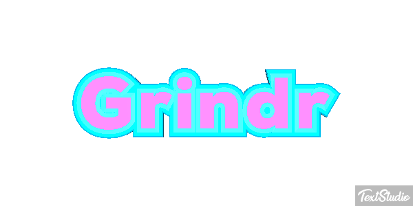 Grindr Effet de texte