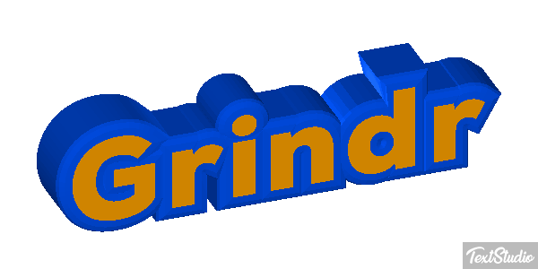 Grindr Effet de texte