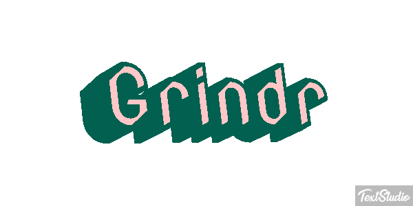 Grindr Effet de texte