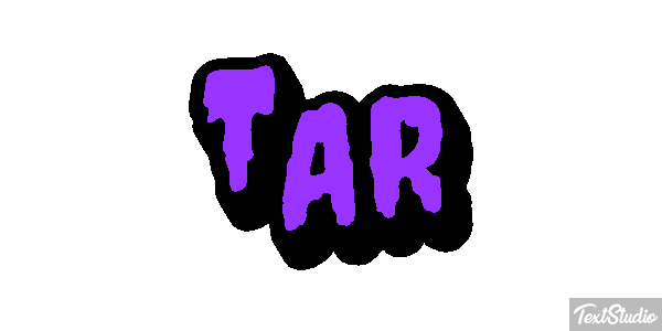 TAR Text effect