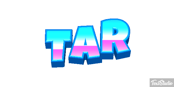 TAR Text effect