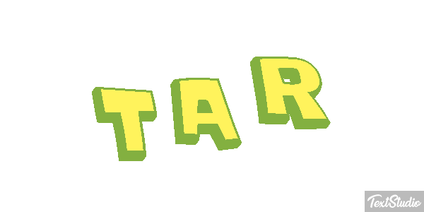 TAR Text effect