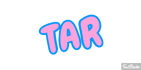 TAR Text effect