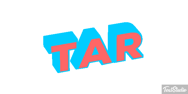 TAR Text effect