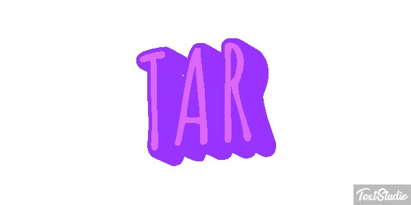 TAR Text effect