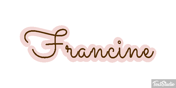 Francine Text effect