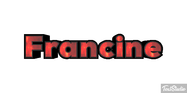 Francine Text effect