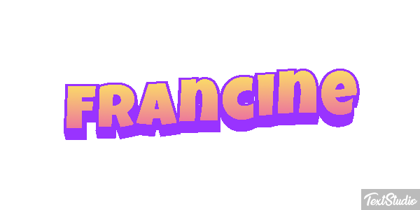 Francine Text effect