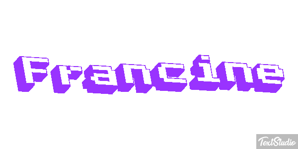 Francine Text effect