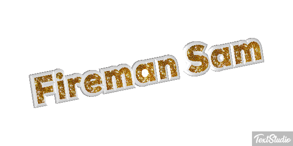 Fireman Sam Text effect