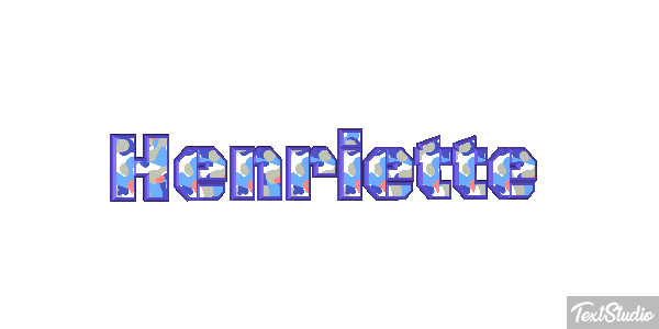 Henriette Текстовый эффект