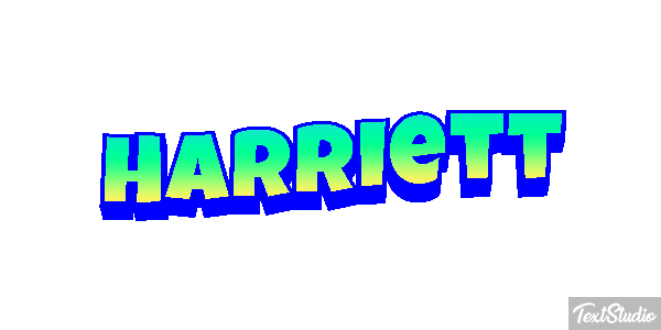 Harriett Текстовый эффект