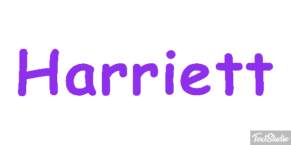 Harriett Текстовый эффект