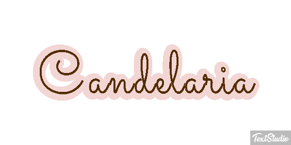 Candelaria Efecto de texto