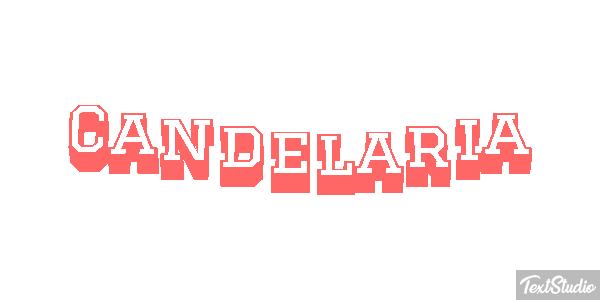 Candelaria Efecto de texto