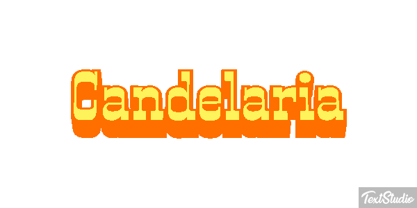 Candelaria Efecto de texto