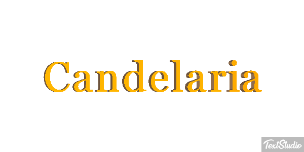 Candelaria Efecto de texto