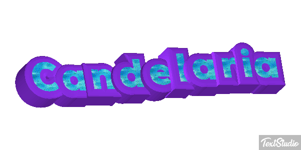 Candelaria Efecto de texto