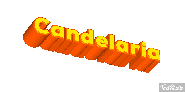Candelaria Efecto de texto