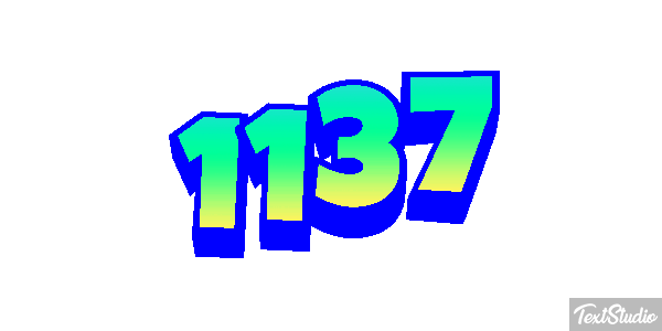 1137 Efekt tekstowy