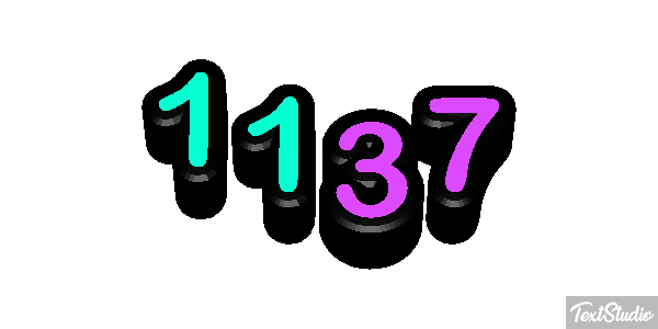 1137 Efekt tekstowy