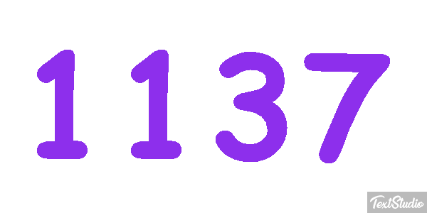 1137 Efekt tekstowy