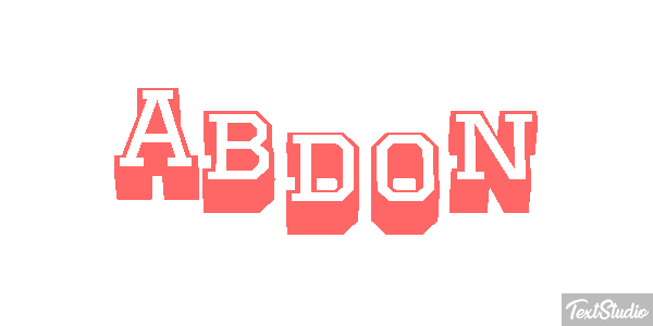 Abdon Effet de texte