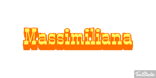 Massimiliana Effetto testo