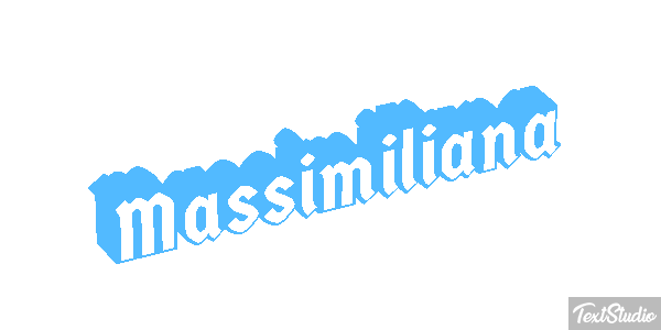 Massimiliana Effetto testo