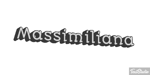 Massimiliana Effetto testo
