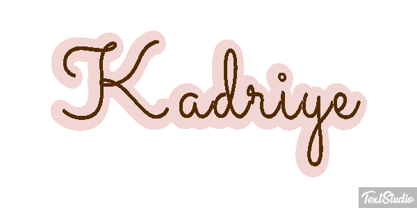 Kadriye Text effect
