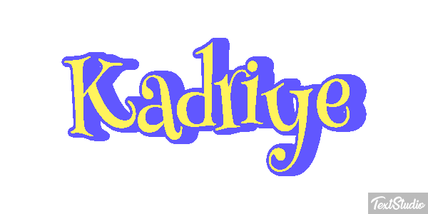 Kadriye Text effect