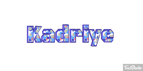 Kadriye Text effect