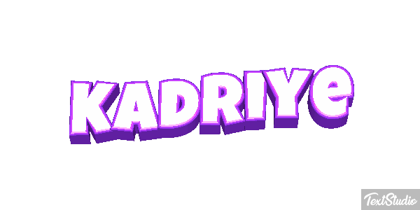 Kadriye Text effect