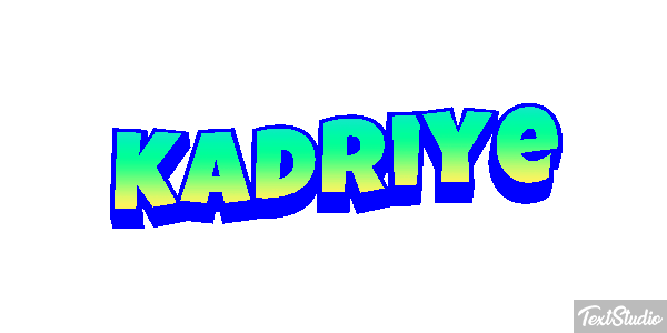 Kadriye Text effect