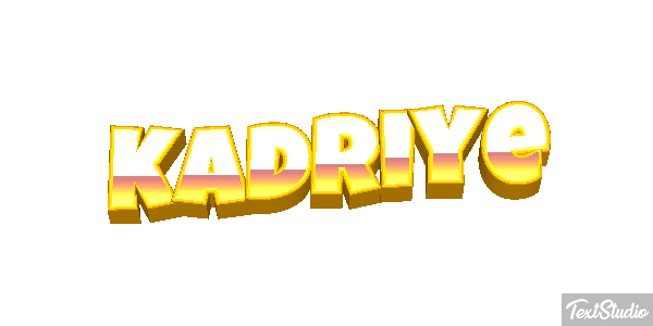 Kadriye Text effect