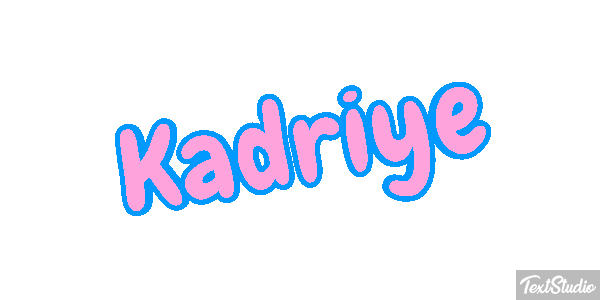 Kadriye Text effect