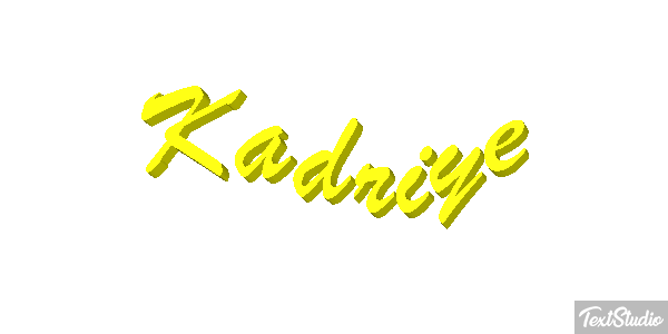 Kadriye Text effect