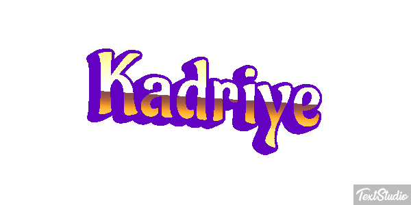 Kadriye Text effect