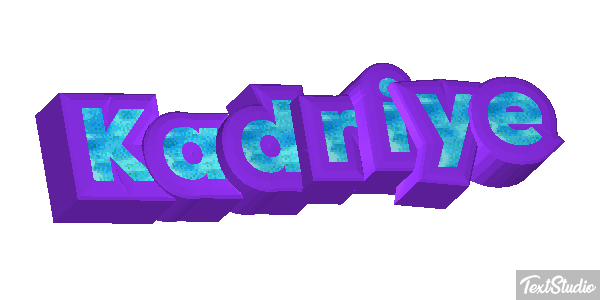Kadriye Text effect