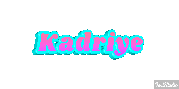 Kadriye Text effect
