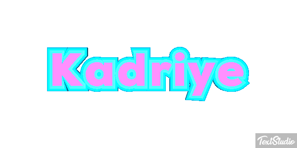 Kadriye Text effect